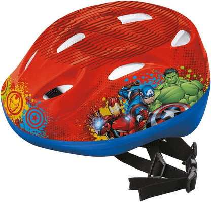 MONDO Toys-Casco de Bicicleta Infantil Avengers-18179 Casco Avengers, Color Azul, 26 x 20.5 x 13 cm (18179