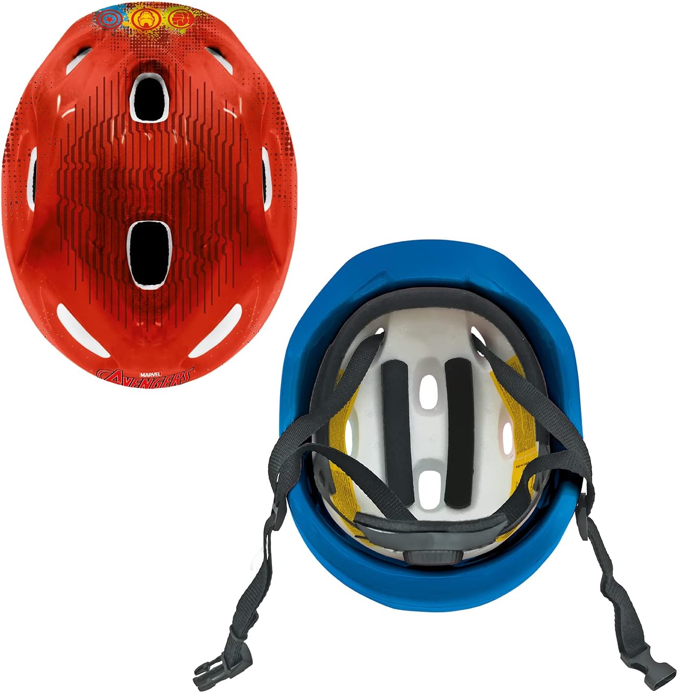 MONDO Toys-Casco de Bicicleta Infantil Avengers-18179 Casco Avengers, Color Azul, 26 x 20.5 x 13 cm (18179