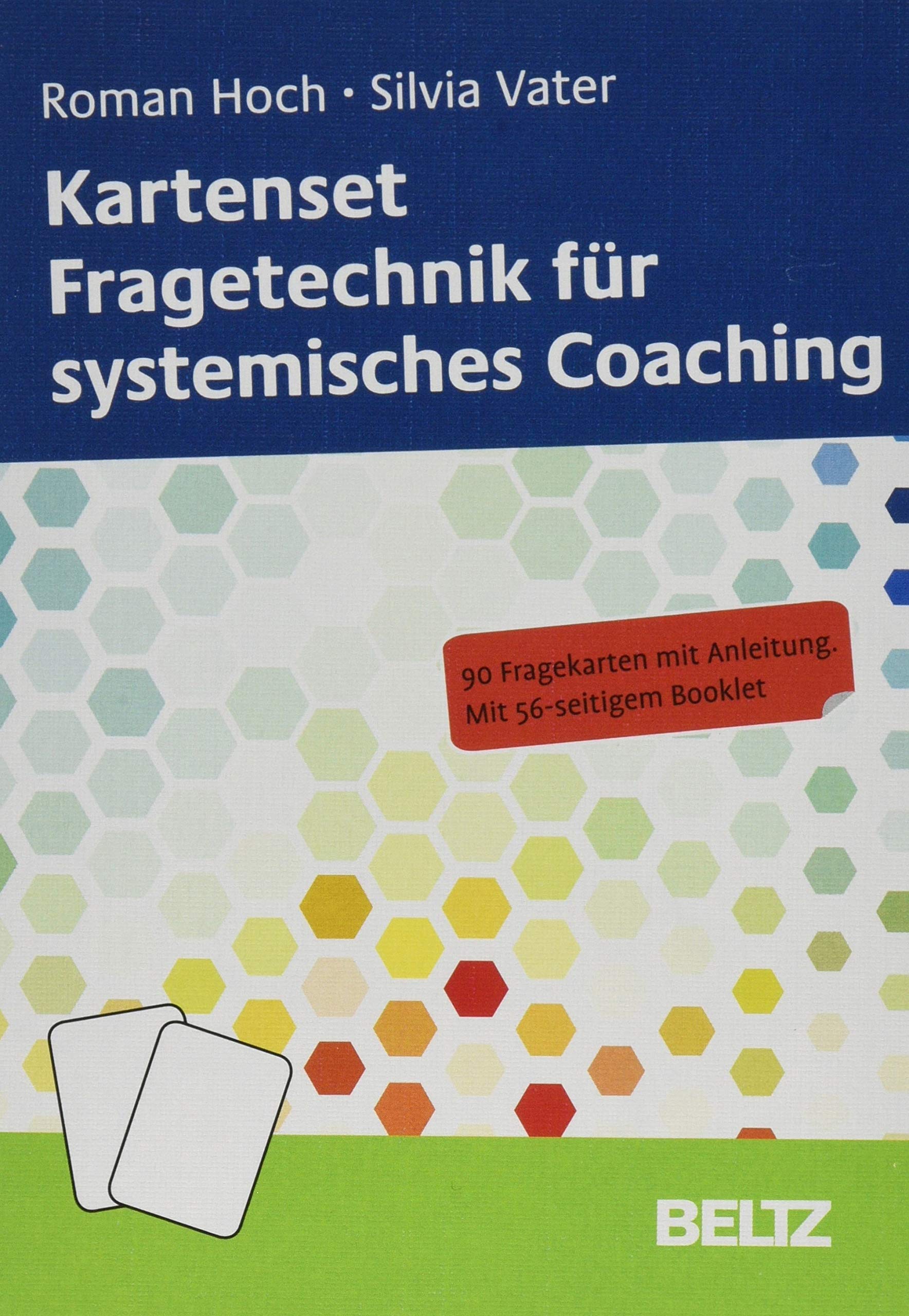 Kartenset Fragetechnik für systemisches Coaching: 90 Fragekarten mit Anleitung. Mit 56-seitigem Booklet (Coachingkarten)