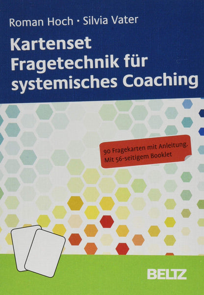 Kartenset Fragetechnik für systemisches Coaching: 90 Fragekarten mit Anleitung. Mit 56-seitigem Booklet (Coachingkarten)