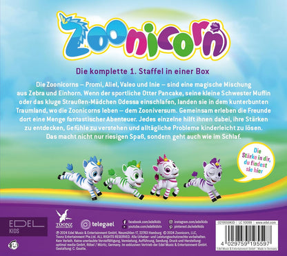 Zoonicorn - Staffelbox 1 - Die Original-Hörspiele zur Serie (Folge 1-26