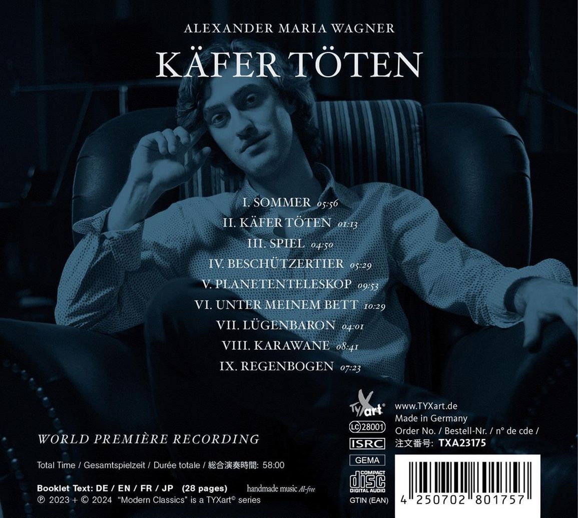 Alexander Maria Wagner: Käfer töten - Liederzyklus (Weltersteinsp.