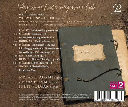 Forgotten Songs, Forgotten Love