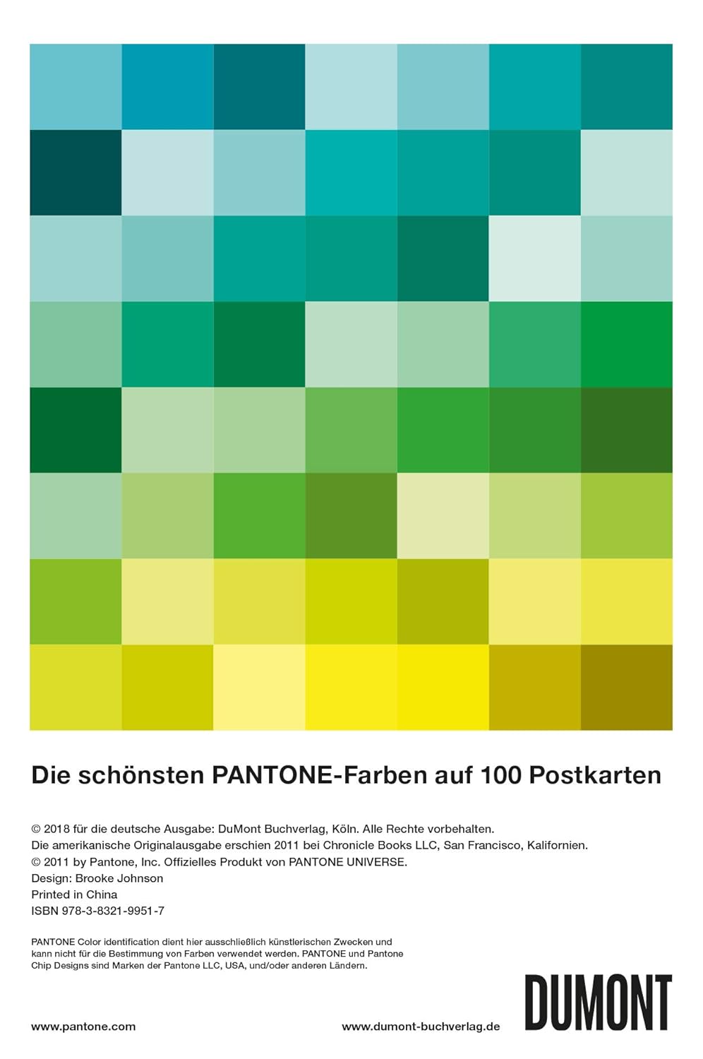 Pantone: 100 Postkarten