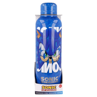 Sonic | Edelstahl wiederverwendbare Wasserflasche | Doppelt isolierte Thermosflasche für 12 Stunden heißes Getränk und 18 Stunden kaltes Getränk - Bpa Free - 515 Ml