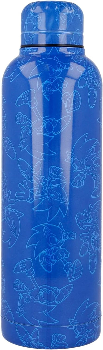 Sonic | Edelstahl wiederverwendbare Wasserflasche | Doppelt isolierte Thermosflasche für 12 Stunden heißes Getränk und 18 Stunden kaltes Getränk - Bpa Free - 515 Ml