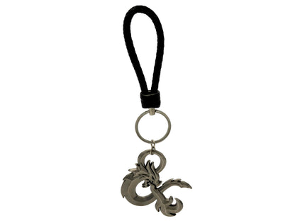 CYPBRANDS KR-01-DD D&D Keychain Toy, Metallic Silver, Estandar