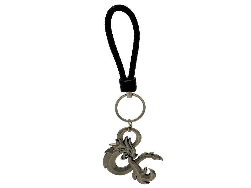 CYPBRANDS KR-01-DD D&D Keychain Toy, Metallic Silver, Estandar
