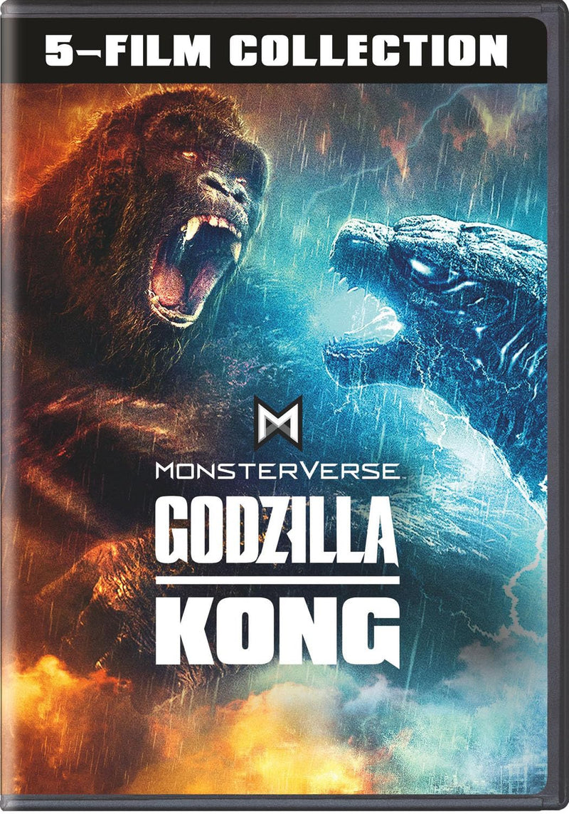 Godzilla/Kong Monsterverse 5-Film Collection (DVD