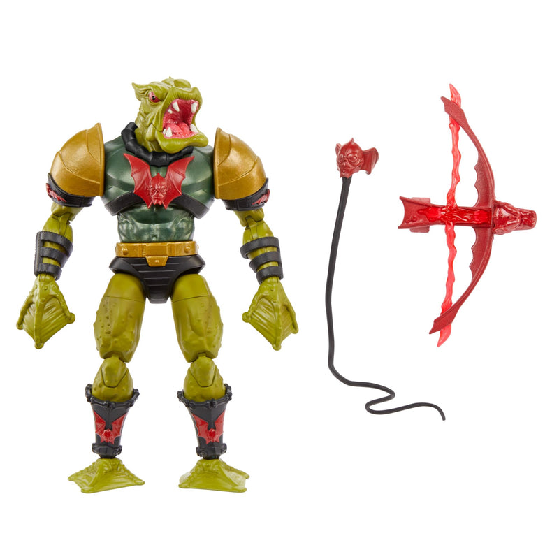 Masters of the Universe MOTU Figura de acción Evil Horde Leech para coleccionistas con accesorios, colección Masterverse, juguete +6 años (HYC54