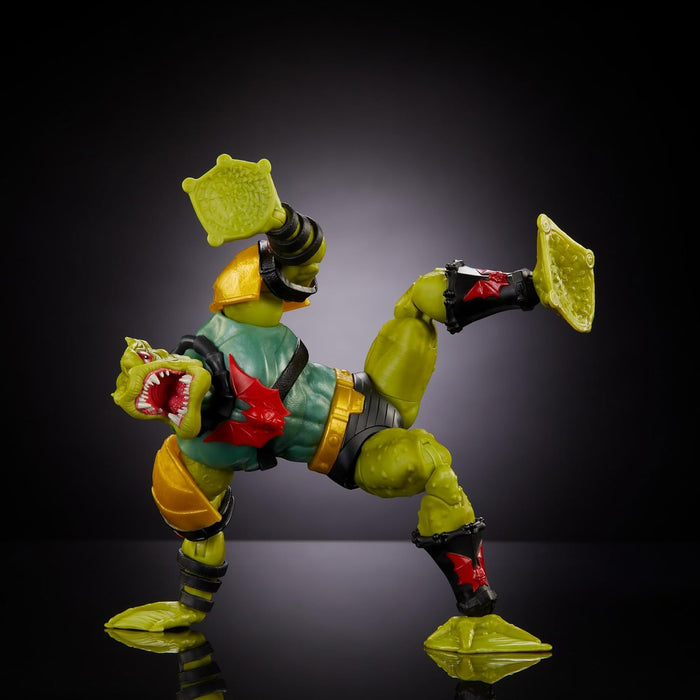 Masters of the Universe MOTU Figura de acción Evil Horde Leech para coleccionistas con accesorios, colección Masterverse, juguete +6 años (HYC54