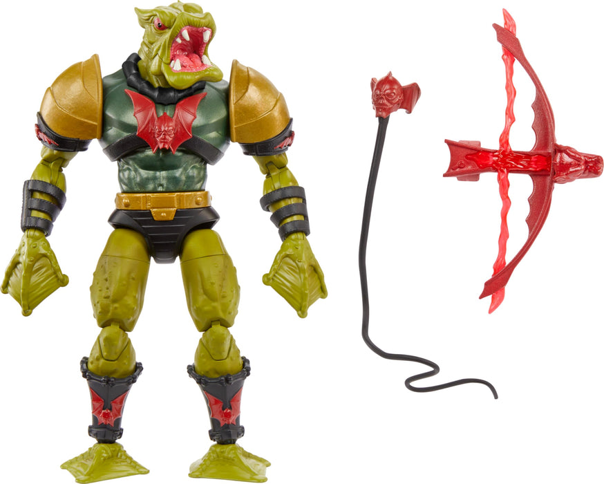 Masters of the Universe MOTU Figura de acción Evil Horde Leech para coleccionistas con accesorios, colección Masterverse, juguete +6 años (HYC54