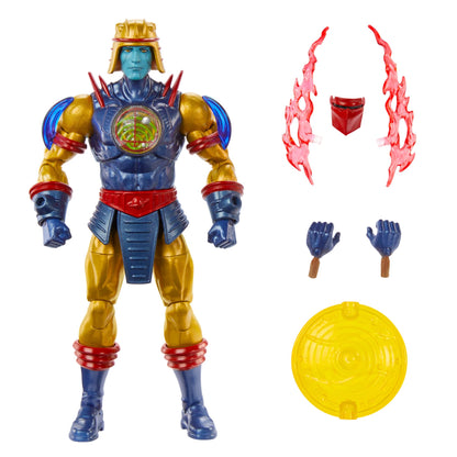 Masters of the Universe MOTU Figura de acción Sy-Klone para coleccionistas con accesorios, colección Masterverse, juguete +6 años (HYC55