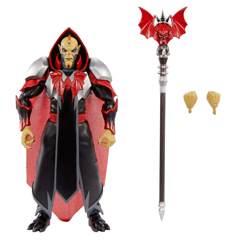 Masters of the Universe MOTU Figura de acción emperador Hordak para coleccionistas con accesorios, colección Masterverse, juguete +6 años (HYC53
