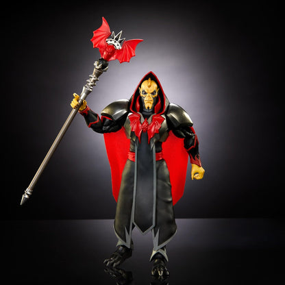 Masters of the Universe MOTU Figura de acción emperador Hordak para coleccionistas con accesorios, colección Masterverse, juguete +6 años (HYC53
