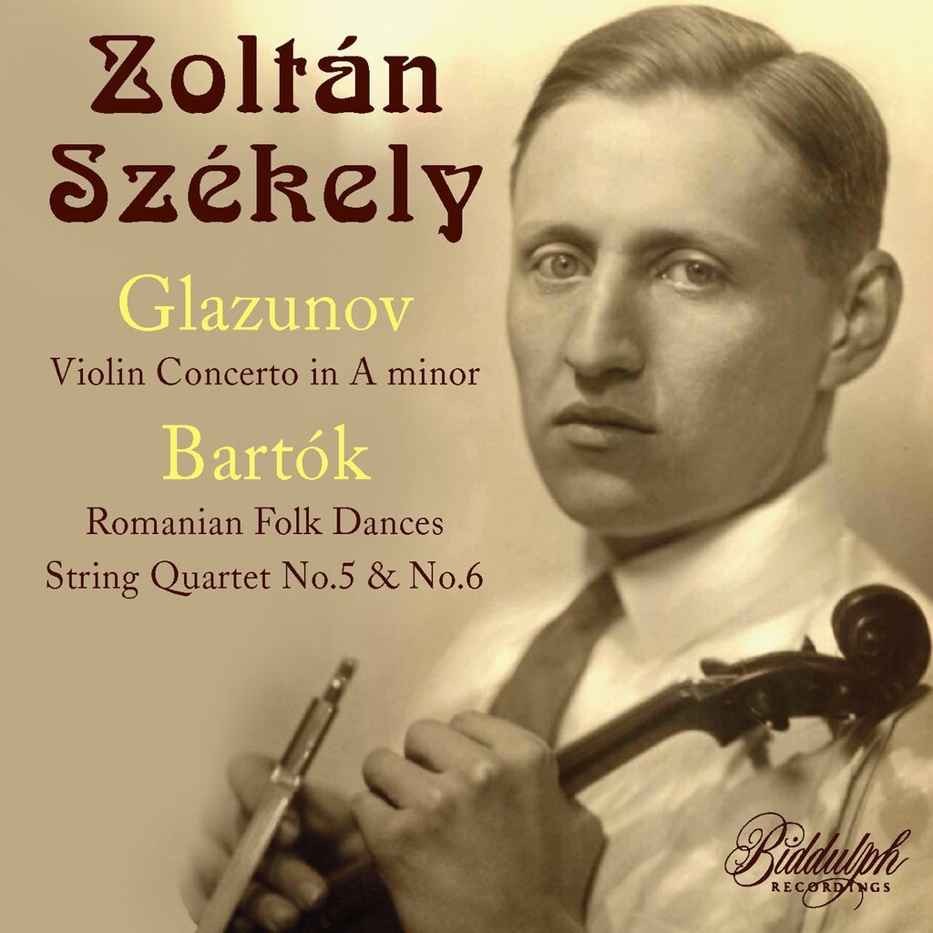 Glazunov: Violin Concerto in a Minor/Bartók: Romanian Folk Dances