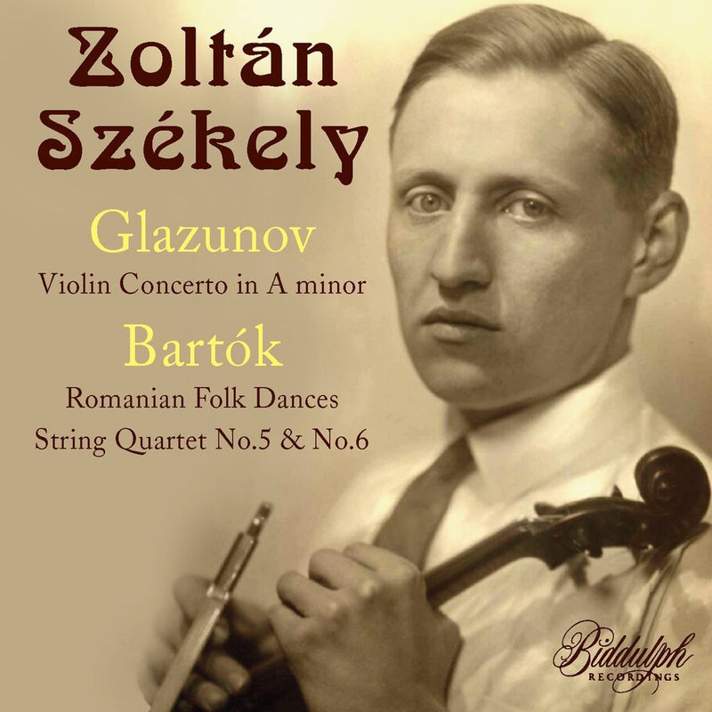 Glazunov: Violin Concerto in a Minor/Bartók: Romanian Folk Dances