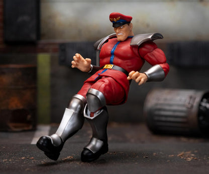 Jada - Street Fighter 2- Articulated figure of M. Bison 15 cm, Collectable, with Interchangeable Hands and Head, Accessories, 20 Articulated Points, Ages 13 (253252030
