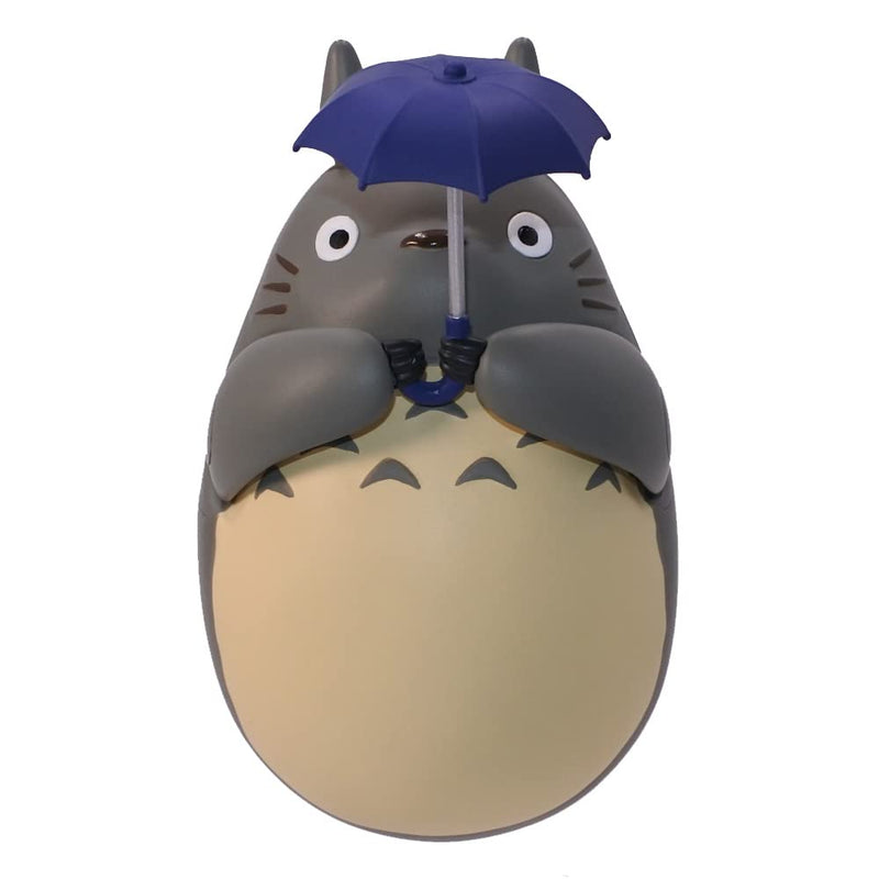 My Neighbor Totoro Round Bottomed Figurine Big Totoro With Leaf 7 Cm