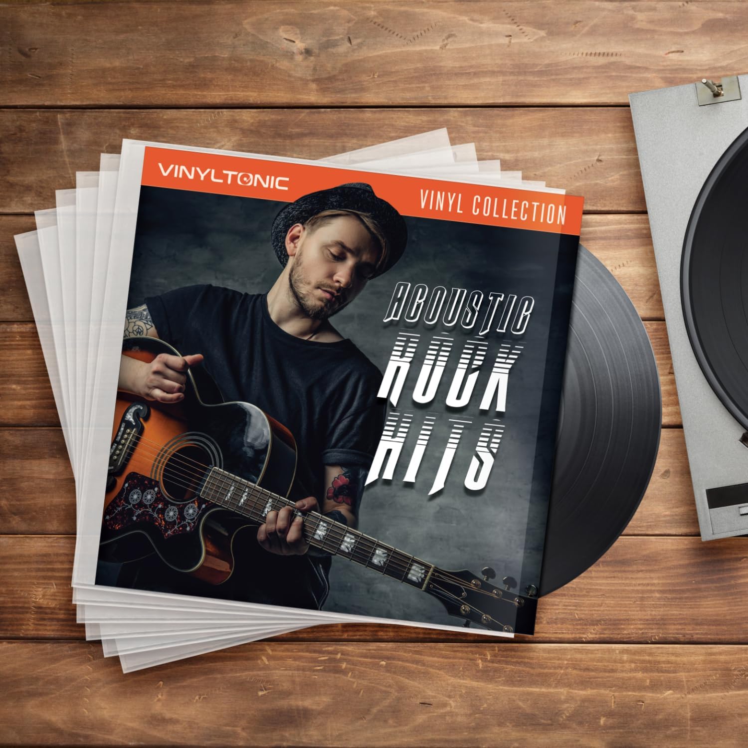`Vinyl Tonic: Pvc 12`` Sleeve (10 Pack) (Buste Vinile)`