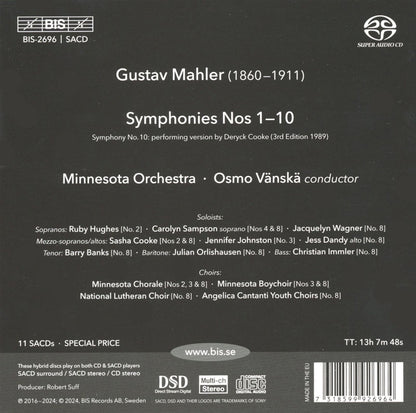 Mahler: Symphonies 1-10