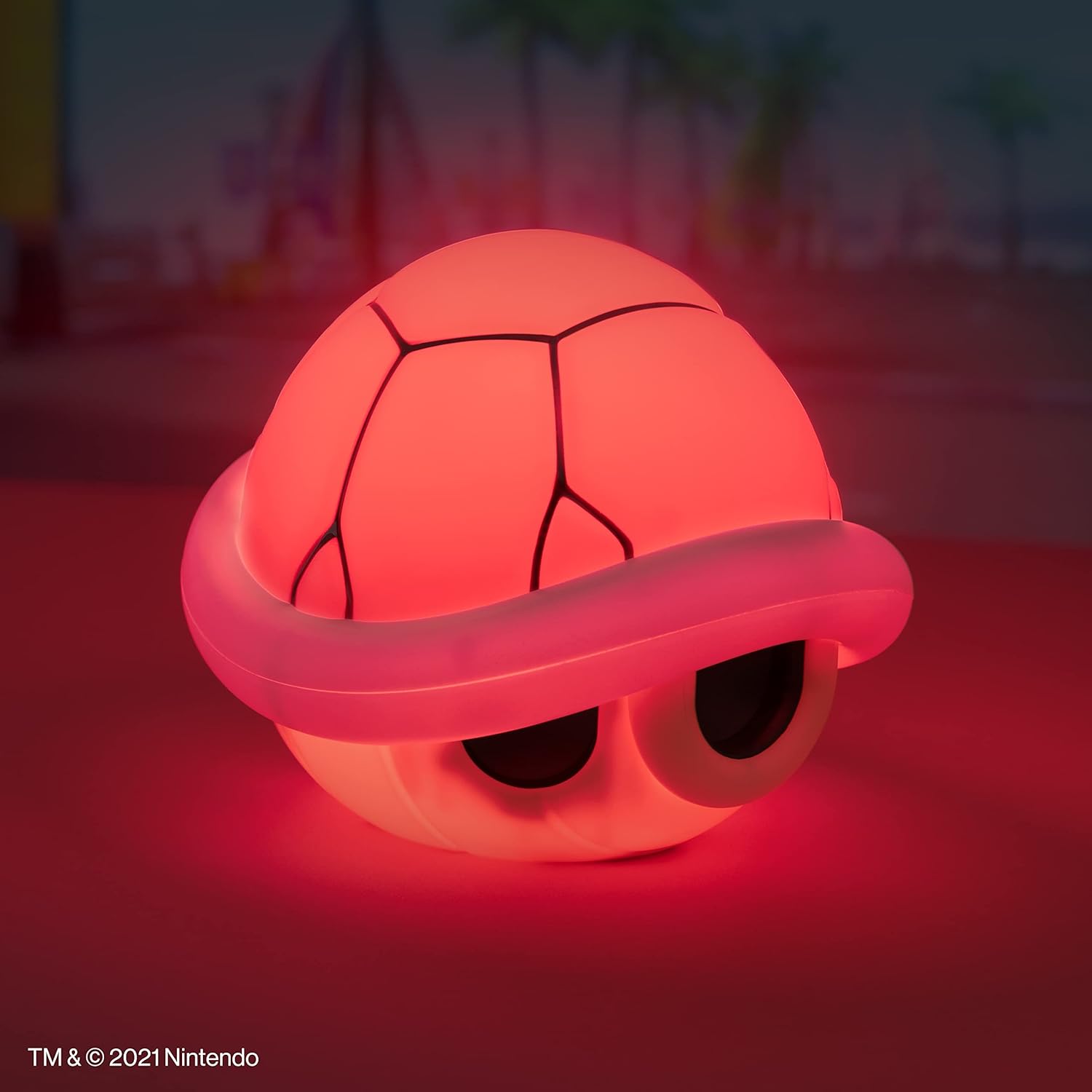 Paladone Super Mario Red Shell Light with Sound | Gaming Home Décor | Officially Licensed Nintendo Merchandise