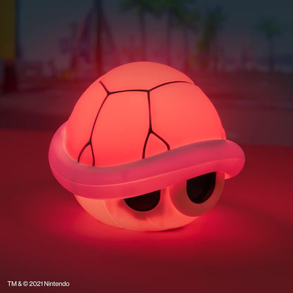 Paladone Super Mario Red Shell Light with Sound | Gaming Home Décor | Officially Licensed Nintendo Merchandise