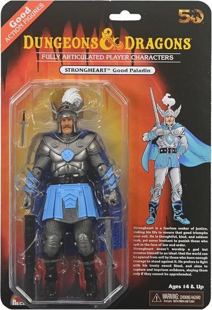 NECA- Dungeons & Dragons 7” Scale Action 50th Anniversary Strongheart Figure Merchadising, Multicolor (52281