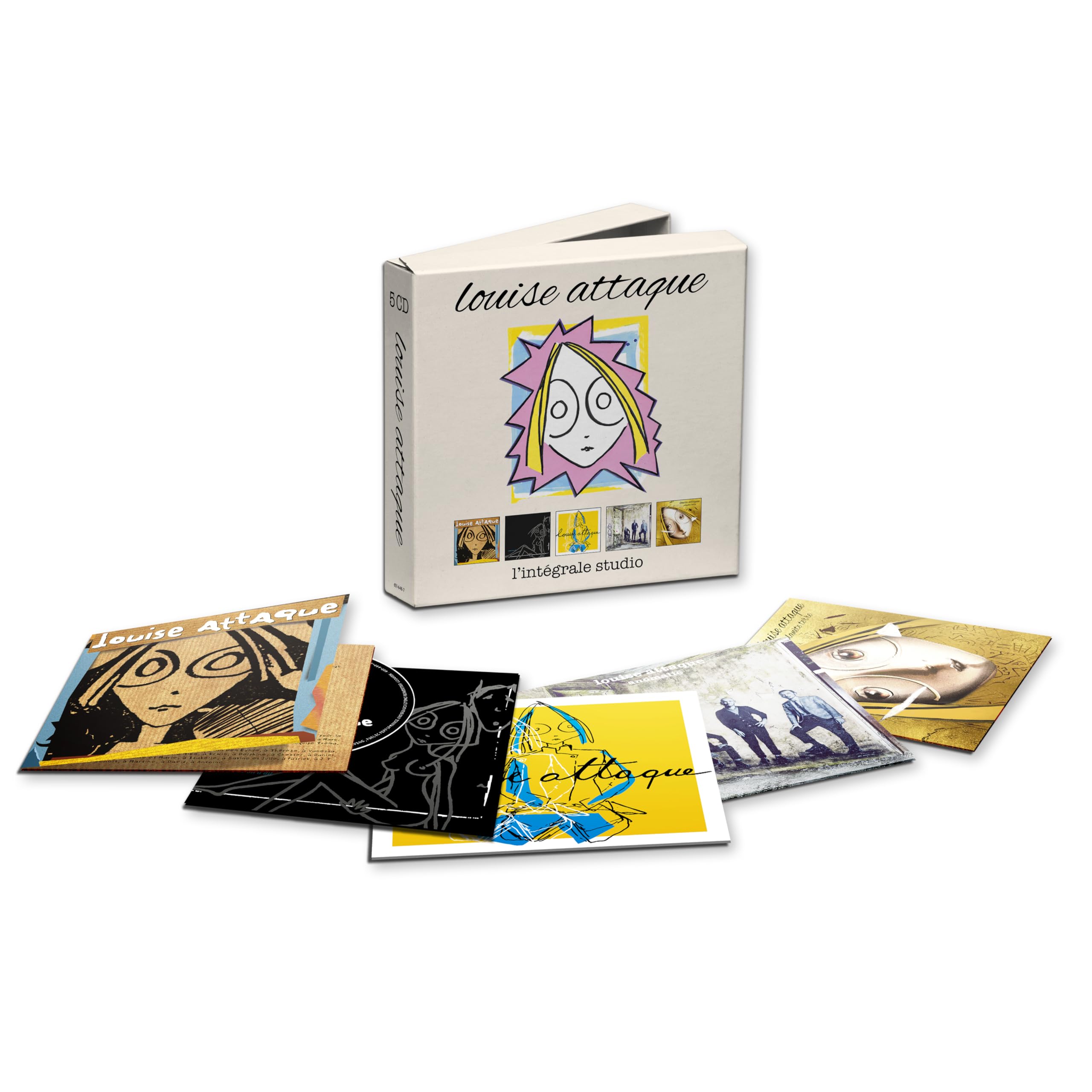 Louise Attaque - L`Int??grale Studio (5 CD) (Limited Edition)