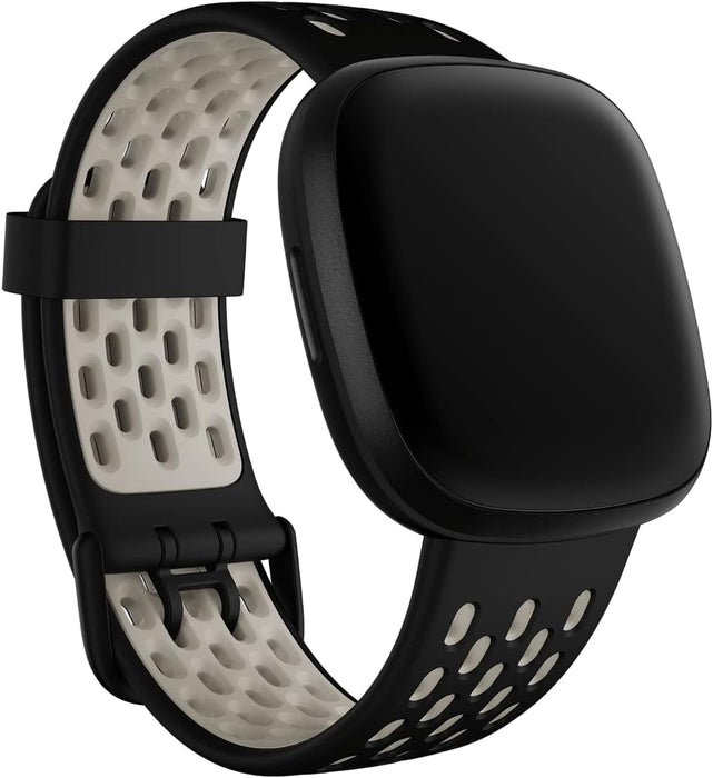 Fitbit Versa 3/Sense Sportband Blk/Wt S