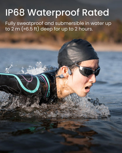 SHOKZ OpenSwim Pro Grey (SZ-HEA-0100