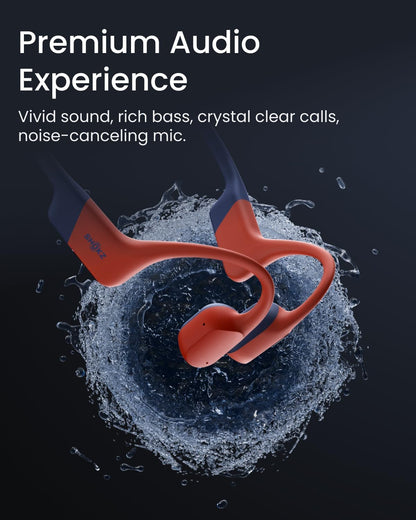 `Shokz - Openswim Pro, Bone Conduction Headset  - Red`