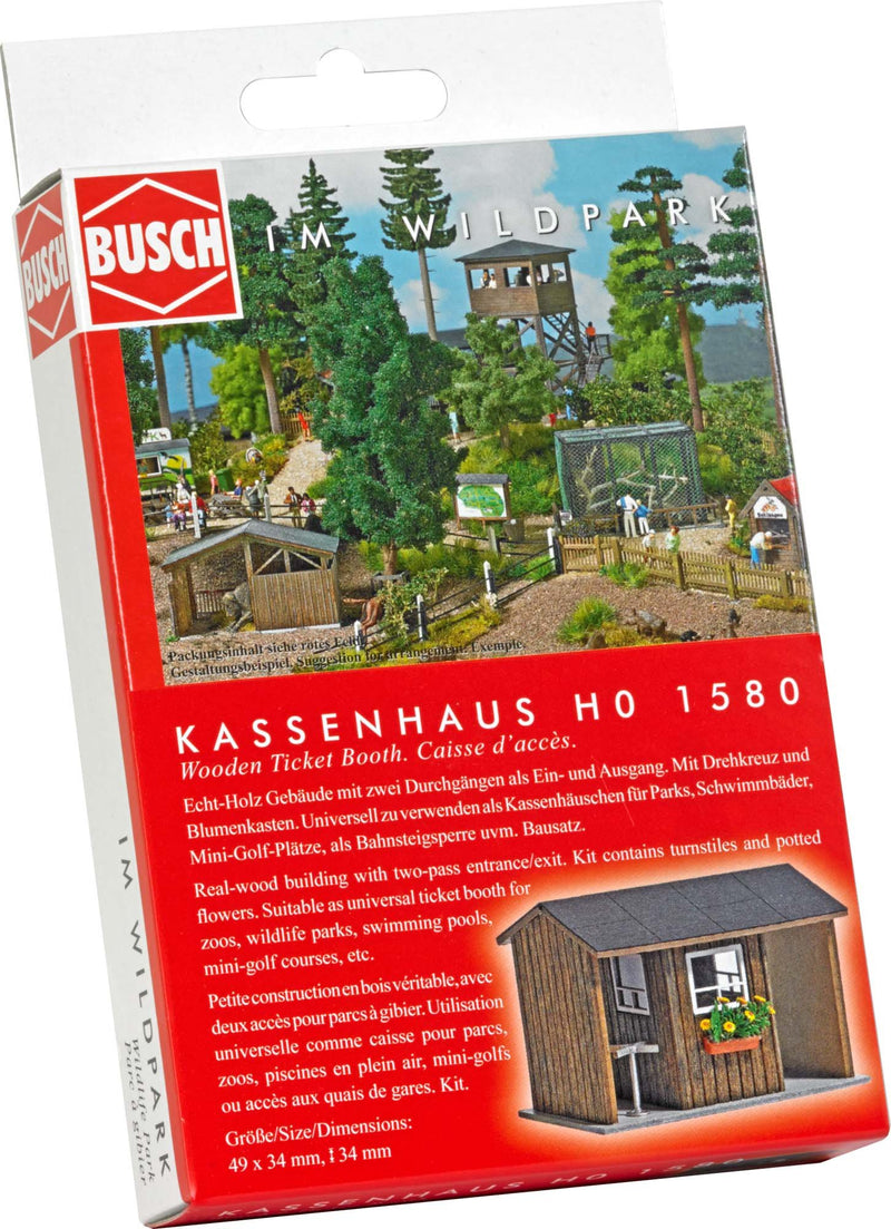 Busch - Kassenhaus H0