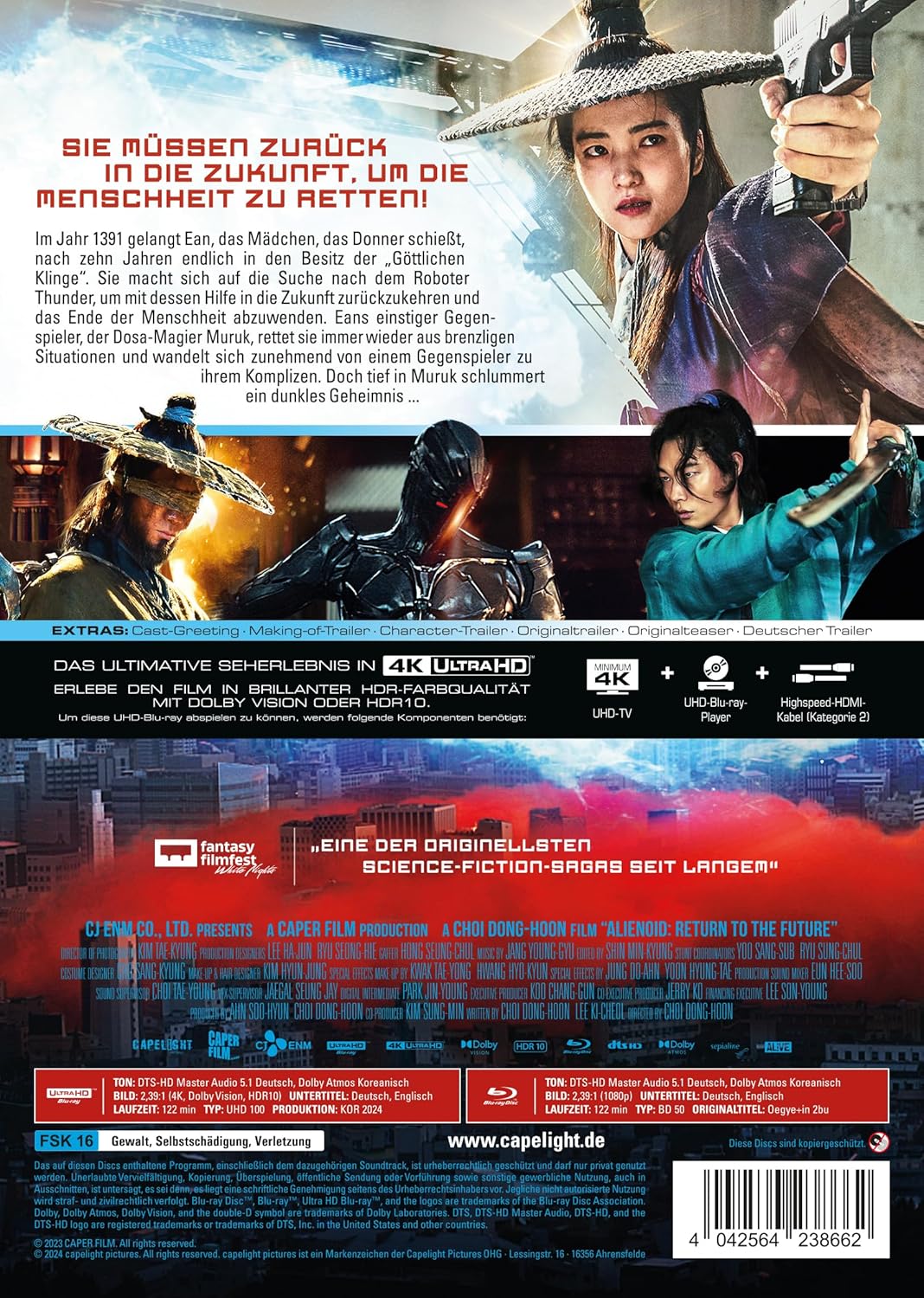 Alienoid 2: Return to the Future - 2-Disc Limited Collector's Mediabook (4K Ultra HD + Blu-ray