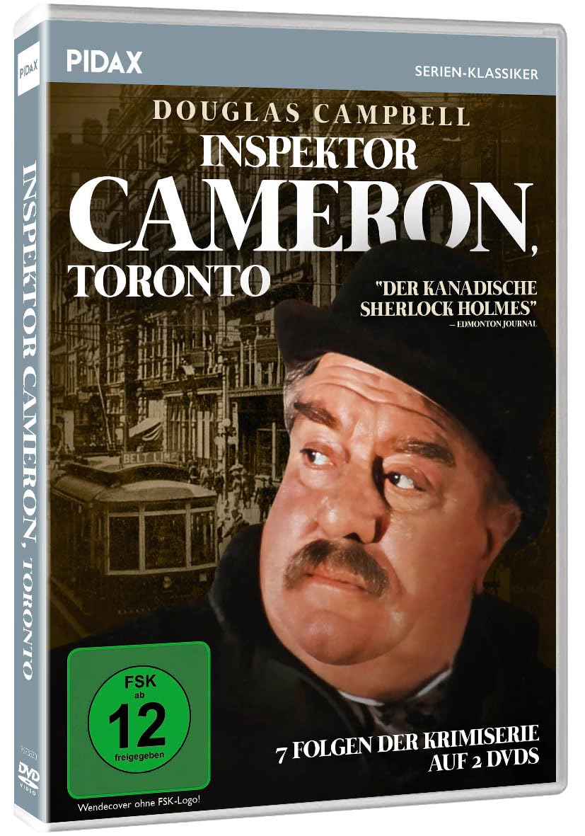 Inspektor Cameron, Toronto / 7 Folgen der Krimiserie im Sherlock-Holmes-Stil (Pidax Serien-Klassiker)