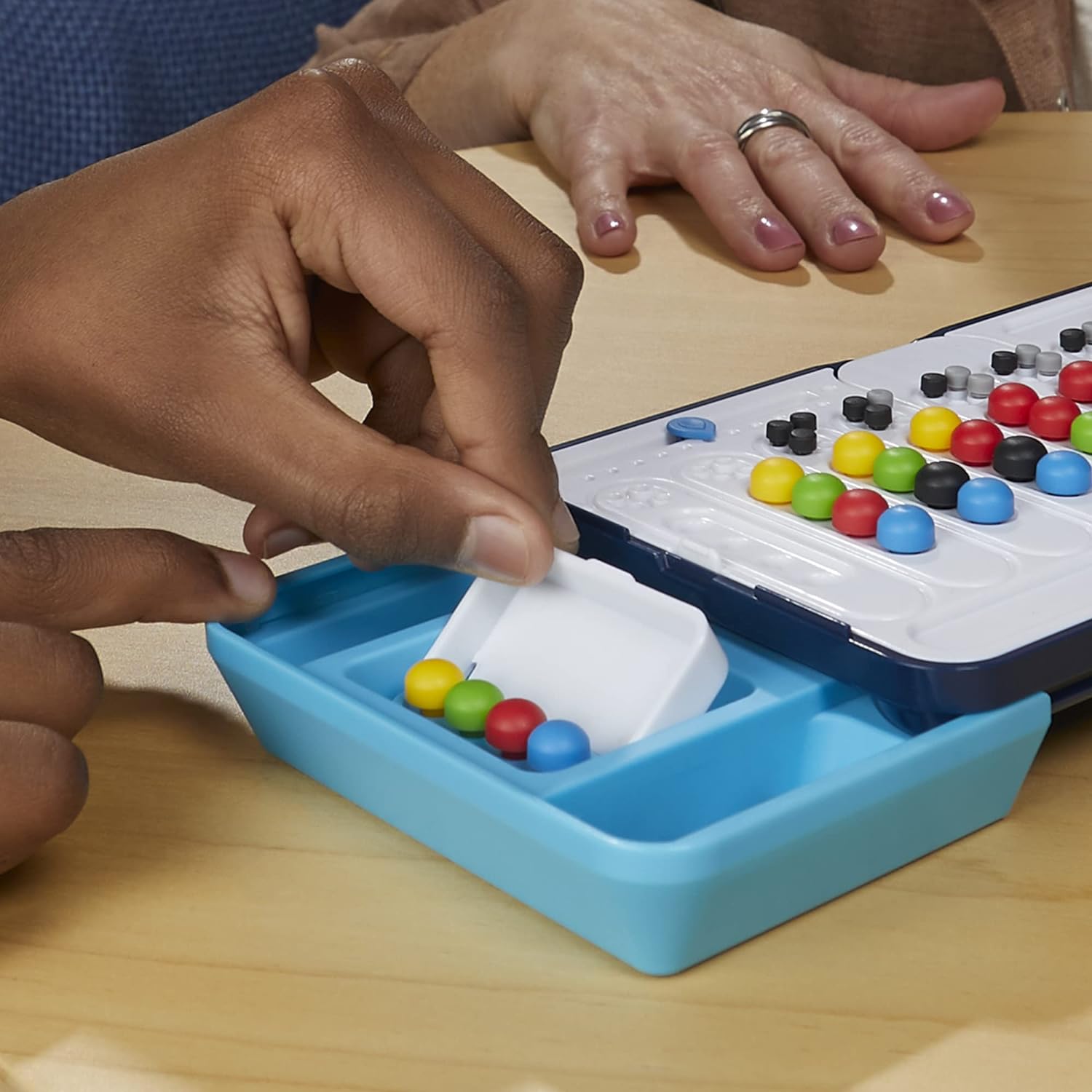 Mastermind Board Game for Families and Children, The Classic Code Cracking Game, Family Games