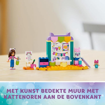 LEGO Gabby’s Dollhouse Crafting with Baby Box Toy for 4 Plus Year Old Kids, Girls & Boys, Preschool Learning Toys for Imaginative play, Birthday Gift Idea 10795
