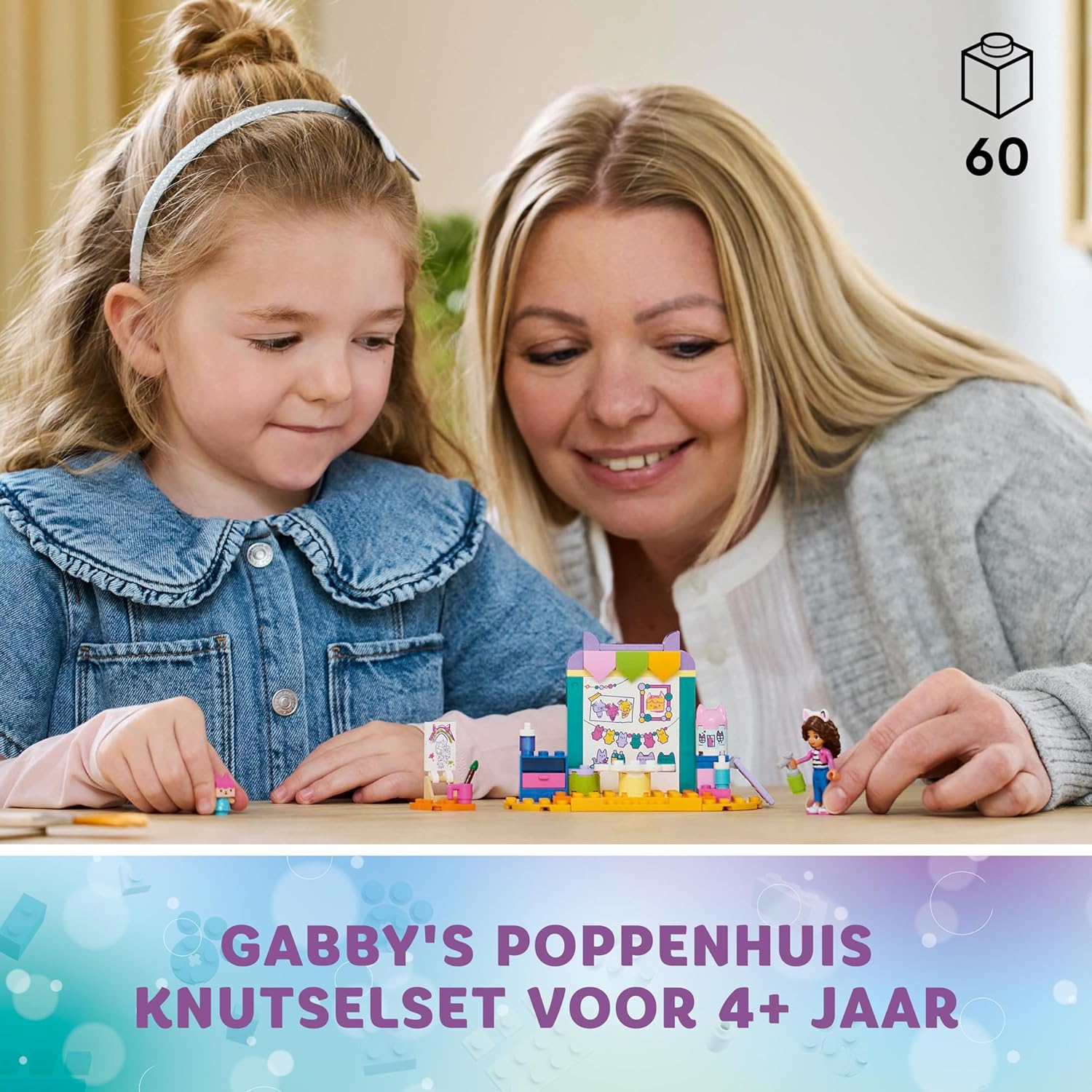 LEGO Gabby’s Dollhouse Crafting with Baby Box Toy for 4 Plus Year Old Kids, Girls & Boys, Preschool Learning Toys for Imaginative play, Birthday Gift Idea 10795