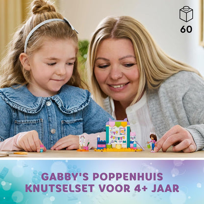 LEGO Gabby’s Dollhouse Crafting with Baby Box Toy for 4 Plus Year Old Kids, Girls & Boys, Preschool Learning Toys for Imaginative play, Birthday Gift Idea 10795