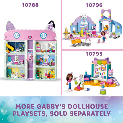 LEGO Gabby’s Dollhouse Gabby’s Party Room Disco Playset for Kids, DJ Entertainment Toy with Slide and Animal Figures, Creative Role Play Gift for 4 Plus Year Old Girls & Boys 10797