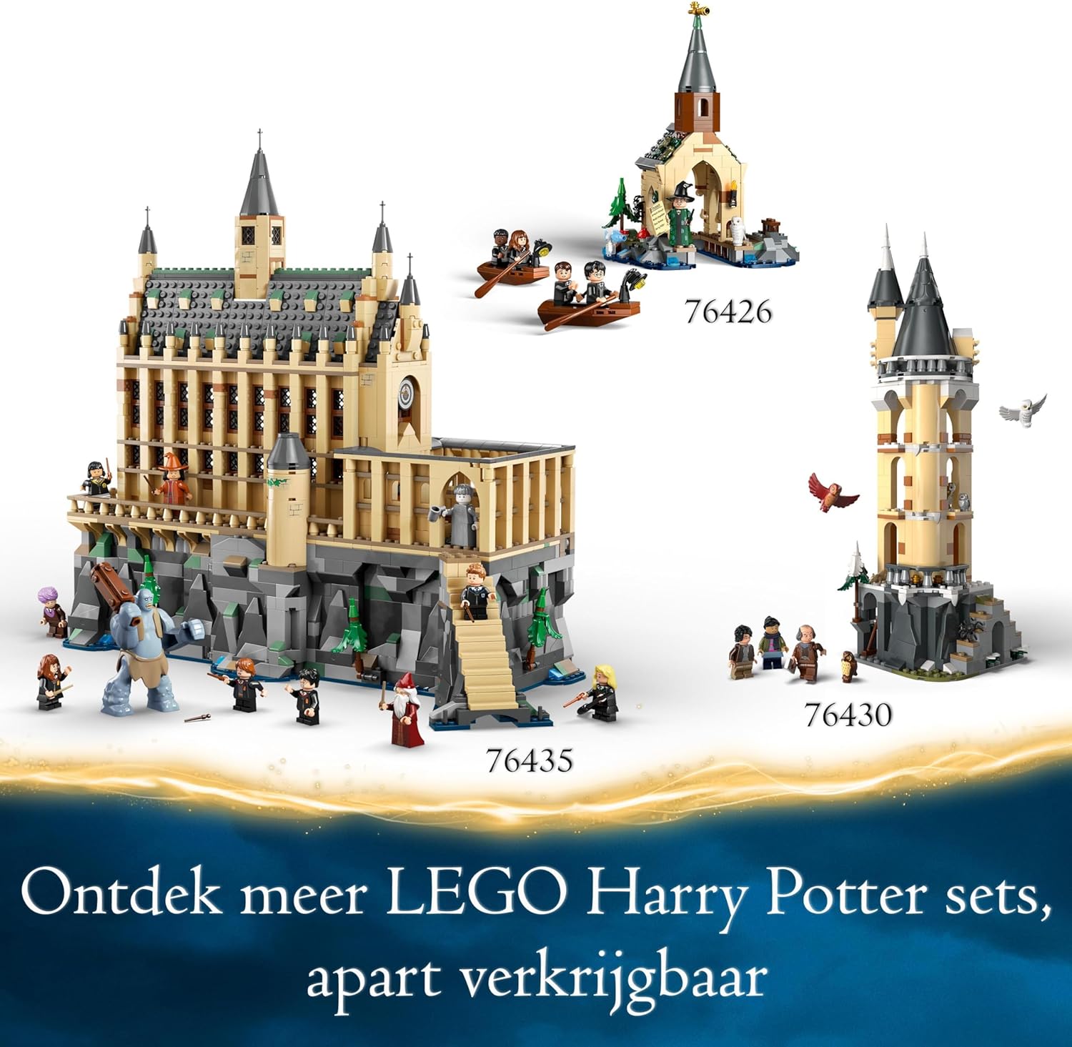LEGO Harry Potter Hogwarts Castle: Potions Class Set, Buildable Wizarding World Toy for 8 Plus Year Old Boys, Girls & Kids, with 4 Character Minifigures Incl. Hermione Granger, Magical Gift Idea 76431