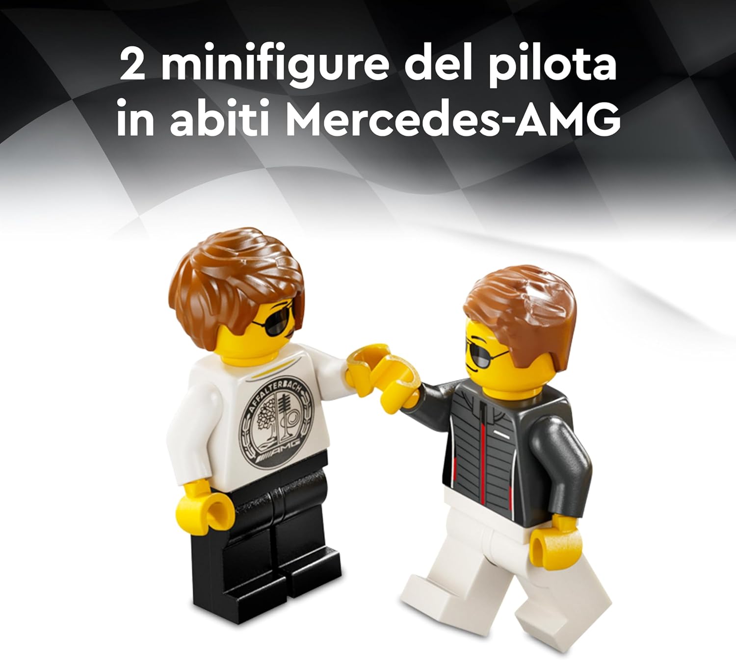 LEGO Speed Champions Mercedes-AMG G 63 & Mercedes-AMG SL 63 Car Toys, Vehicle Playset for Kids, 2 Building Sets with 2 Driver Minifigures, Gift for 10 Plus Year Old Boys and Girls 76924