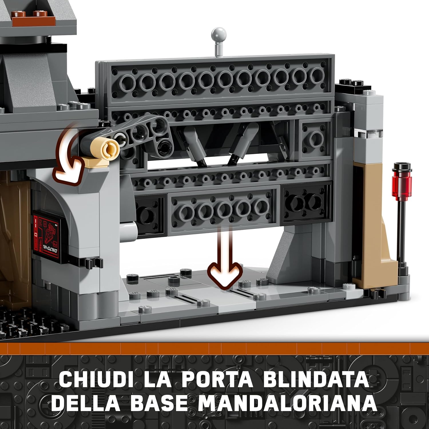 LEGO Star Wars: The Mandalorian Paz Vizsla and Moff Gideon Battle, Collectible Building Toy for Kids, with 4 Character Minifigures, Creative Gift Idea for 7 Plus Year Old Boys and Girls 75386