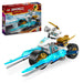 LEGO NINJAGO Zane’s Ice Motorcycle Toy for 7 Plus Year Old Boys & Girls, Dragons Rising Motorbike Set with a Zane Character Minifigure, Ninja Adventure Playset, Small Vehicle Gift for Kids 71816