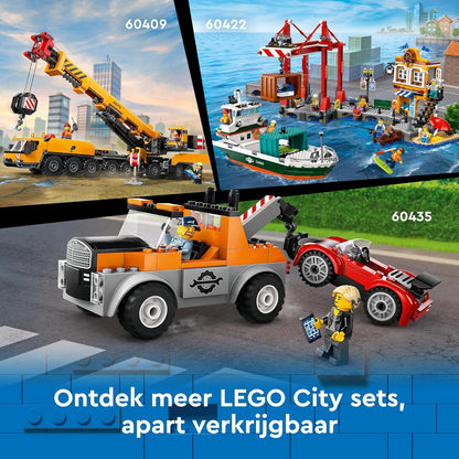 LEGO City Yellow Construction Excavator Toy Digger for 8 Plus Year Old Boys, Girls & Kids, Vehicle Set with Driver, Worker and Architect Minifigures for Fun Role Play, Birthday Gift Idea 60420