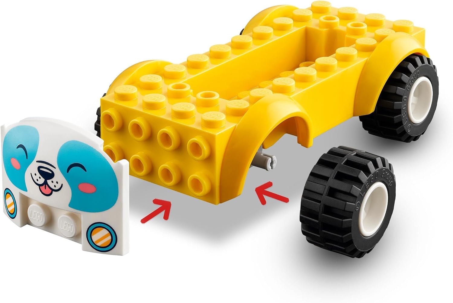 LEGO Friends Dog-Grooming Car Toy, Vehicle Playset, Animal and Nature Pretend Play Toy for 4 Plus Year Old Girls, Boys & Kids, 2 Mini-Doll Characters and 2 Dog Figures, Birthday Gift Idea 42635