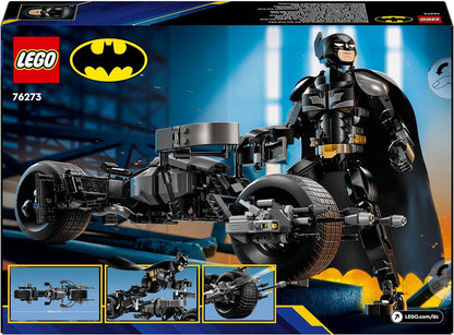 LEGO DC Batman: Batman Construction Figure & the Bat-Pod Bike Set, Cool Super-Hero Toy for 12 Plus Year Old Kids, Boys & Girls, Action Playset with Motorbike Model, Birthday Gift Idea for Teens 76273