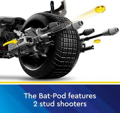 LEGO DC Batman: Batman Construction Figure & the Bat-Pod Bike Set, Cool Super-Hero Toy for 12 Plus Year Old Kids, Boys & Girls, Action Playset with Motorbike Model, Birthday Gift Idea for Teens 76273