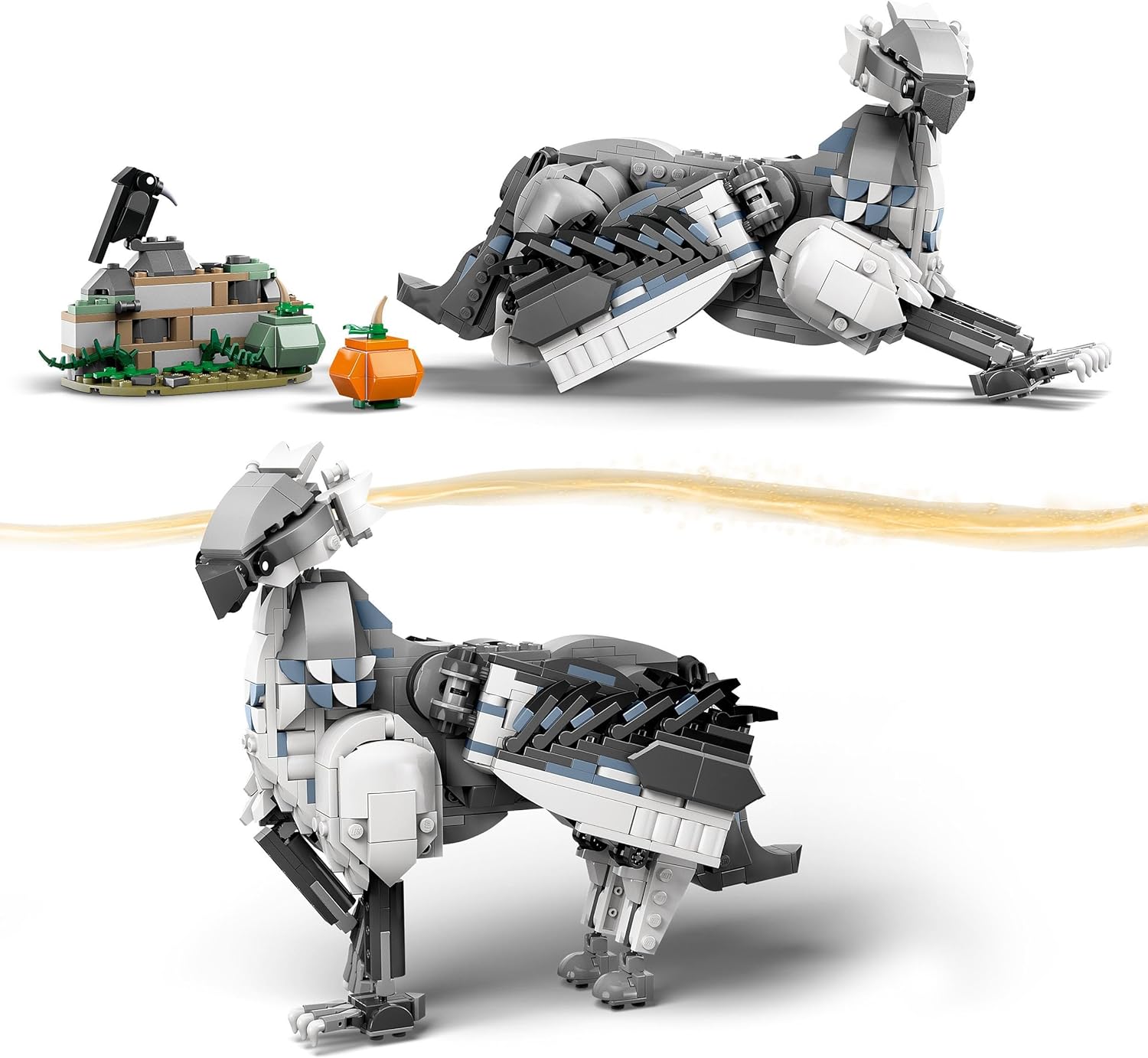 LEGO Harry Potter Buckbeak, Hippogriff Toy, Magical Creature Figure, Collectible, Creative Kids’ Bedroom Decoration, Wizarding World Gift Idea for 9 Plus Year Old Boys, Girls and Fans 76427