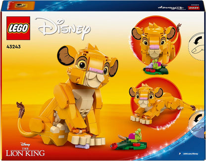LEGO Disney Simba the Lion King Cub Building Toy for 6 Plus Year Old Girls & Boys, Construction Figure Playset, 1994 Movie Memorabilia Set, Gift Idea for Kids 43243